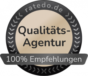 Ratedo Qualitätsagentur Siegel